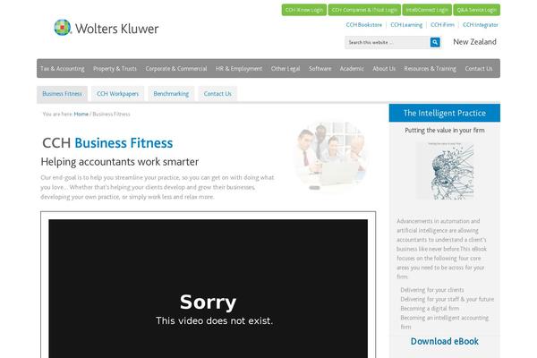 businessfitness.co.nz site used Cch-theme