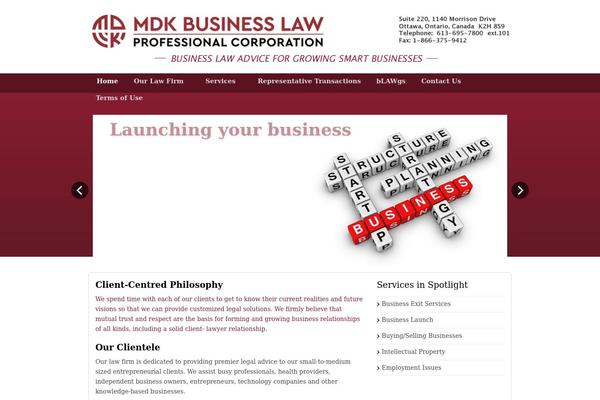 businesslawadvice.com site used Dynamix