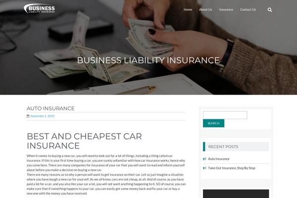 businessliabilityinsurance.org site used Bizplus