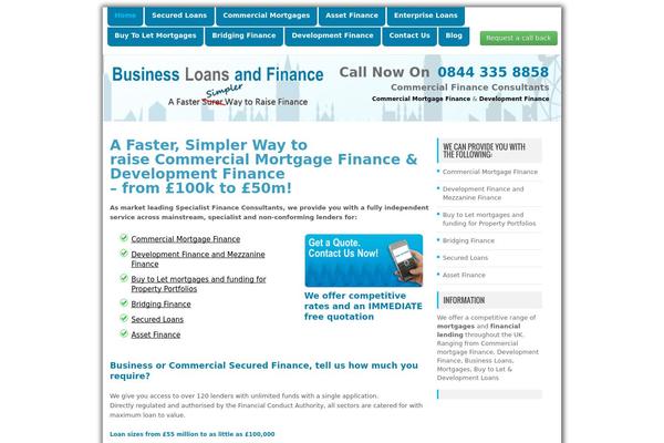 businessloansandfinance.com site used Simpletech