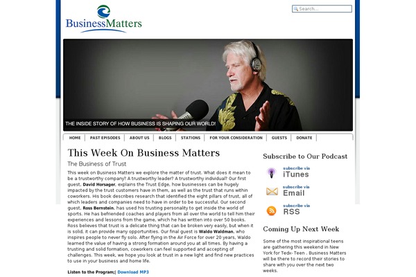 businessmatters.net site used Bm-wp-theme