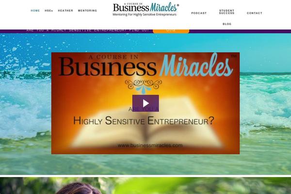 businessmiracles.com site used Miracles