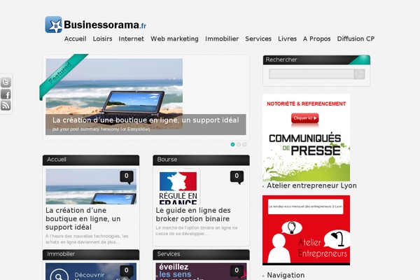 businessorama.fr site used Amphionpro