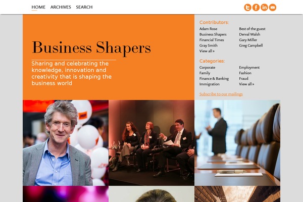 businessshapers.co.uk site used Businessshapers