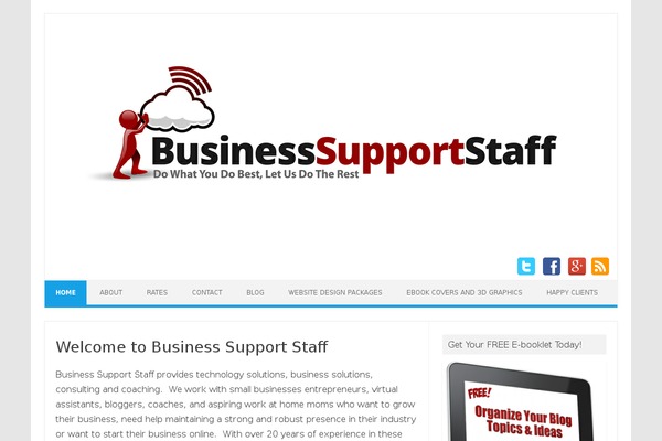 Iconic One theme site design template sample