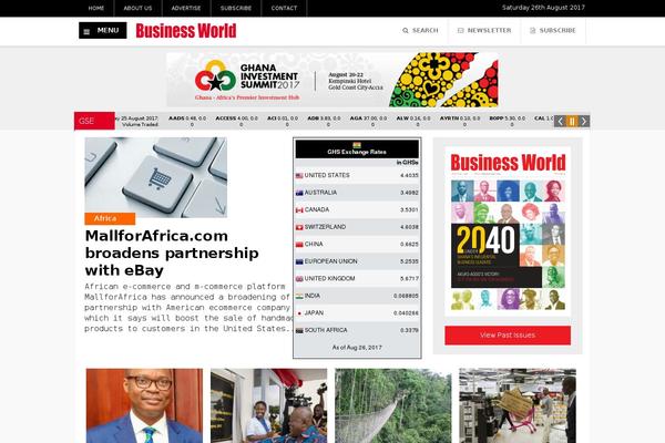 businessworldghana.com site used Magad
