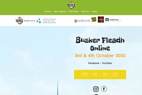 buskerfleadh.ie site used Buskerfleadh