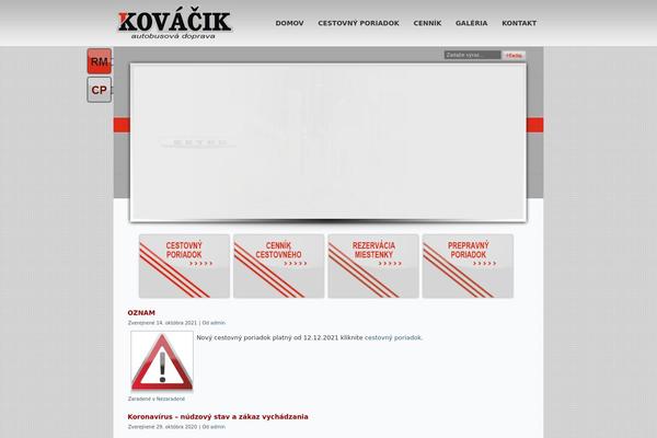 buskovacik.sk site used Kovacik