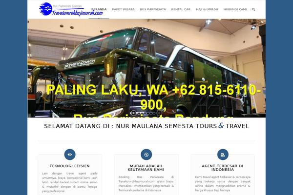 buspariwisatabandung.com site used Raja