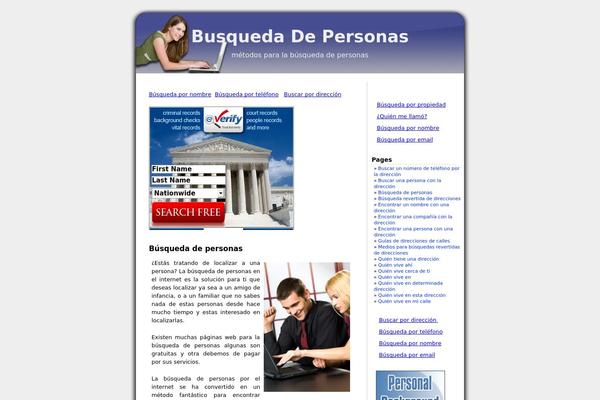 busquedadepersonas.info site used Blueberry