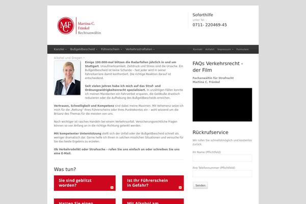 bussgeld-stuttgart.de site used Bussgeld-stuttgart
