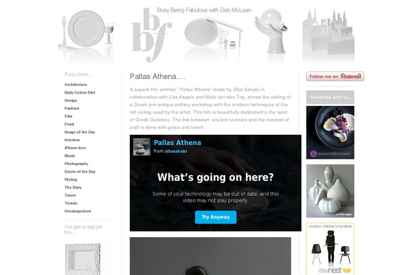 Thesis 1.7 theme site design template sample