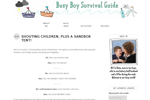 busyboyguide.com site used Childthemefile