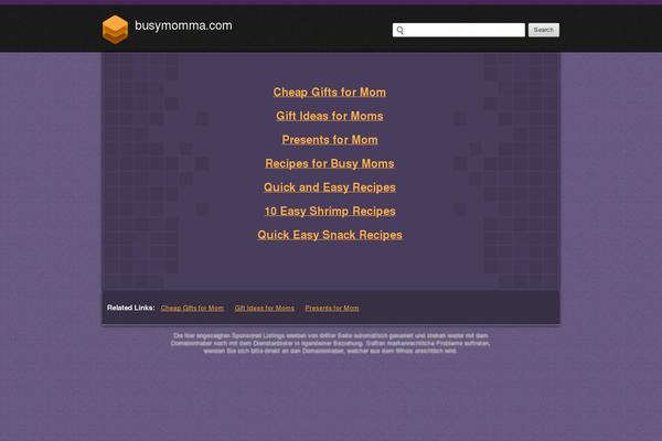 Restored316-glam theme site design template sample