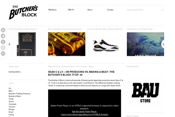 butchersblocktv.com site used 2011