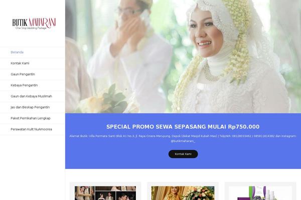 butikmaharani.com site used Weddingreval