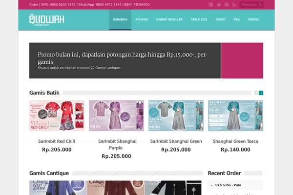 butikmuslim.org site used Bismillah