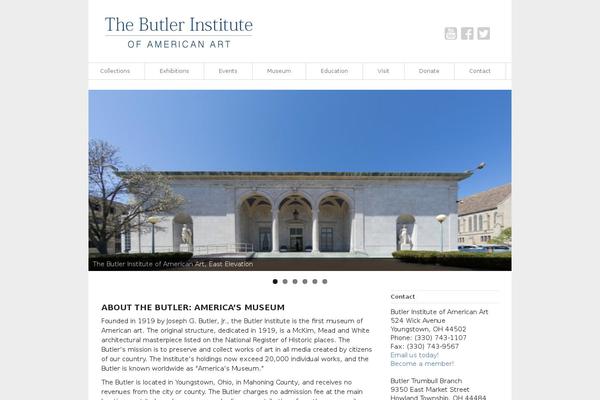 butlerart.com site used Interactivethemeres