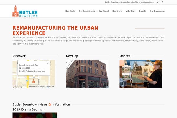 butlerdowntown.org site used Whitehall-child