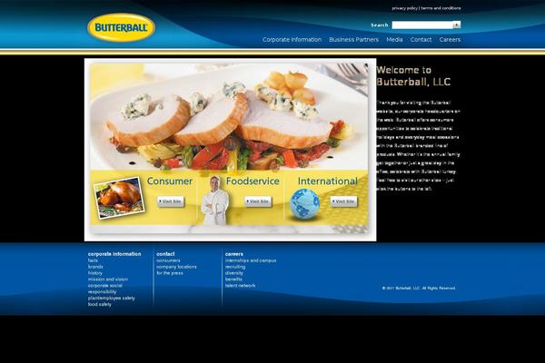 butterballcorp.com site used Butterballcorp