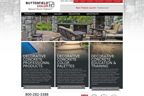 butterfieldcolor.com site used Idea-framework