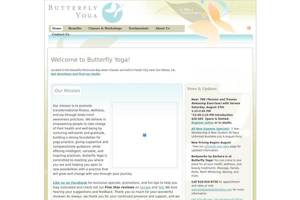 butterfly-yoga.com site used Craftwebstudios