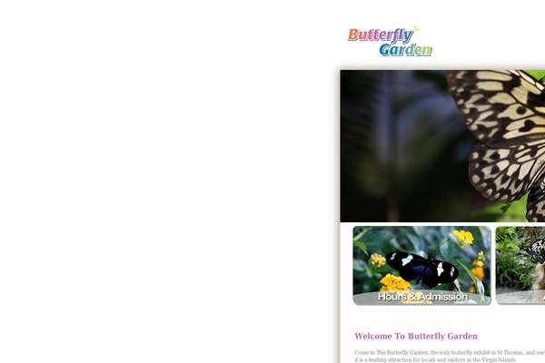 butterflygardenvi.com site used Butterflyg