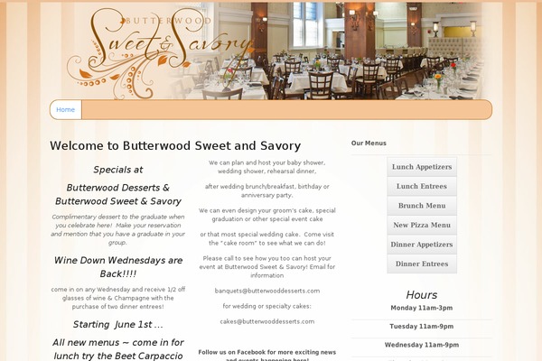 Canvas theme site design template sample