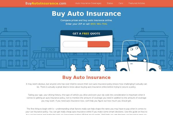 buyautoinsurance.com site used Aiorg