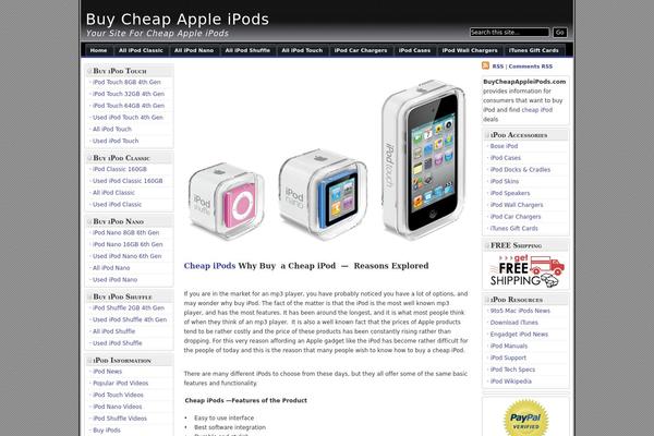 buycheapappleipods.com site used alibi3col