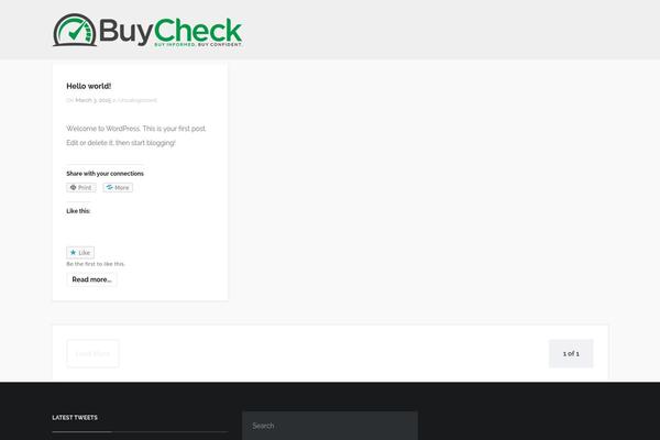 buycheck.com site used Gradify