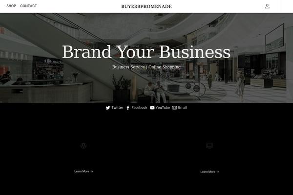 Themify-shoppe theme site design template sample