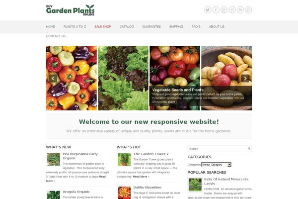 buygardenplantsonline.com site used Thebiz