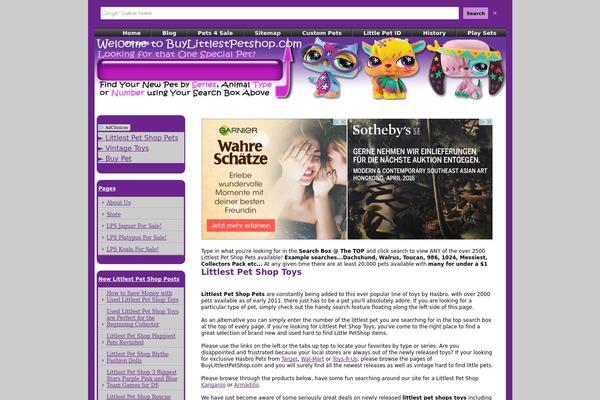 buylittlestpetshop.com site used Bansonroot
