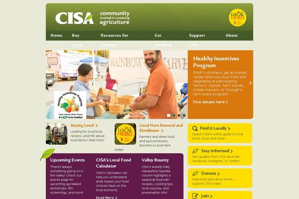 buylocalfood.org site used Cisa