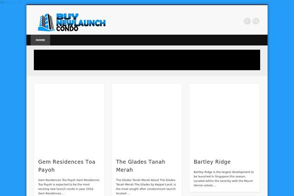 Pinboard theme site design template sample