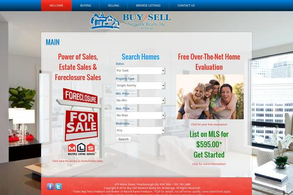 buysellnetworkrealty.com site used Buysellversion3