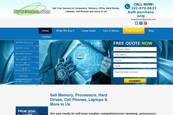 Genesis theme site design template sample