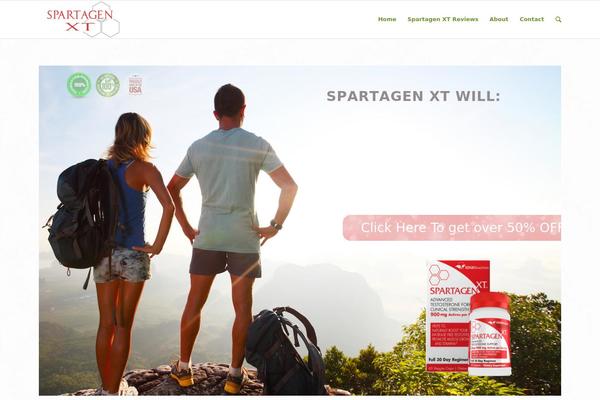 Enfold theme site design template sample