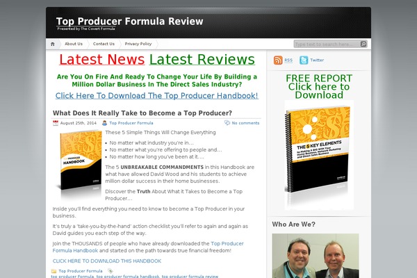 iNove theme site design template sample