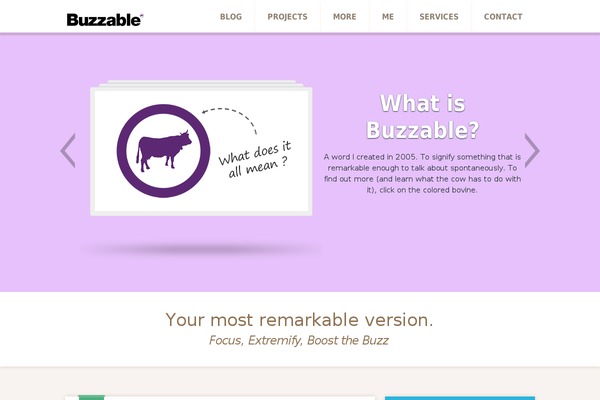 buzzable.biz site used Metrovibes Child