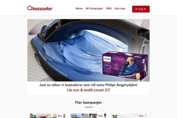 buzzador.com site used Buzzador