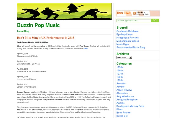 buzzinpopmusic.co.uk site used Bf-2-column