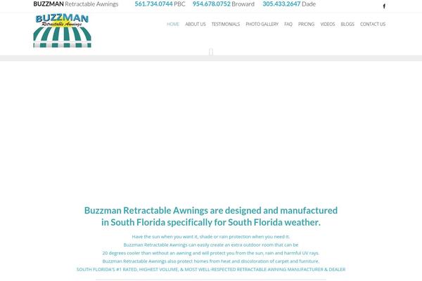 buzzmanawning.com site used Accesspress-ray-pro-bundle-v1.4.0