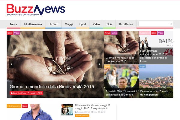 buzznews.it site used Everest-news-pro