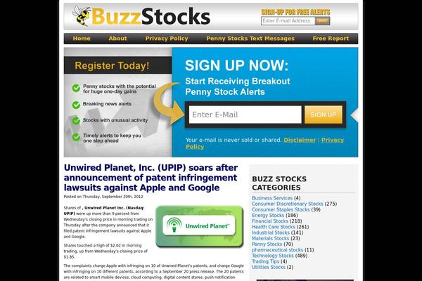 buzzstocks.com site used Buzzstocks