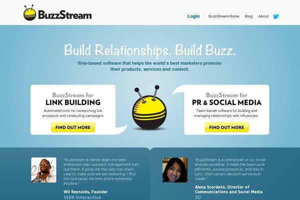 buzzstream.com site used Buzzstream_theme_new