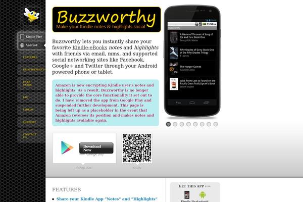 buzzworthyapp.com site used Appifywp2.4