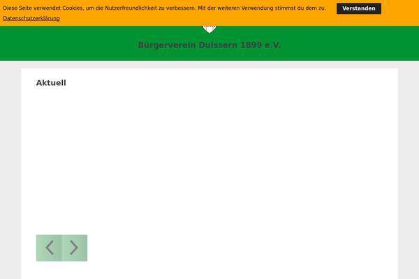 bv-duissern.de site used Pressbook-green