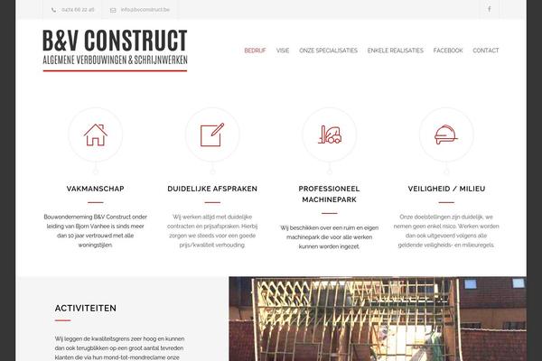 Renovate-child theme site design template sample